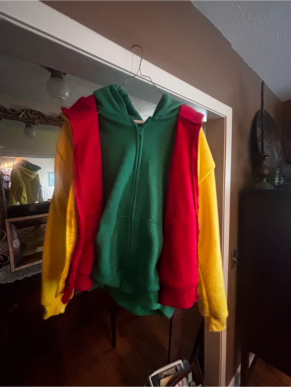 Triple layer zip up